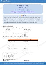 Đề thi học kì 1 Toán 8 - Đề số 1 - Kết nối tri thức